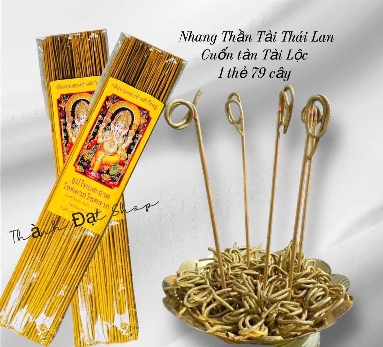 nhang thần tài thái lan 79 cây