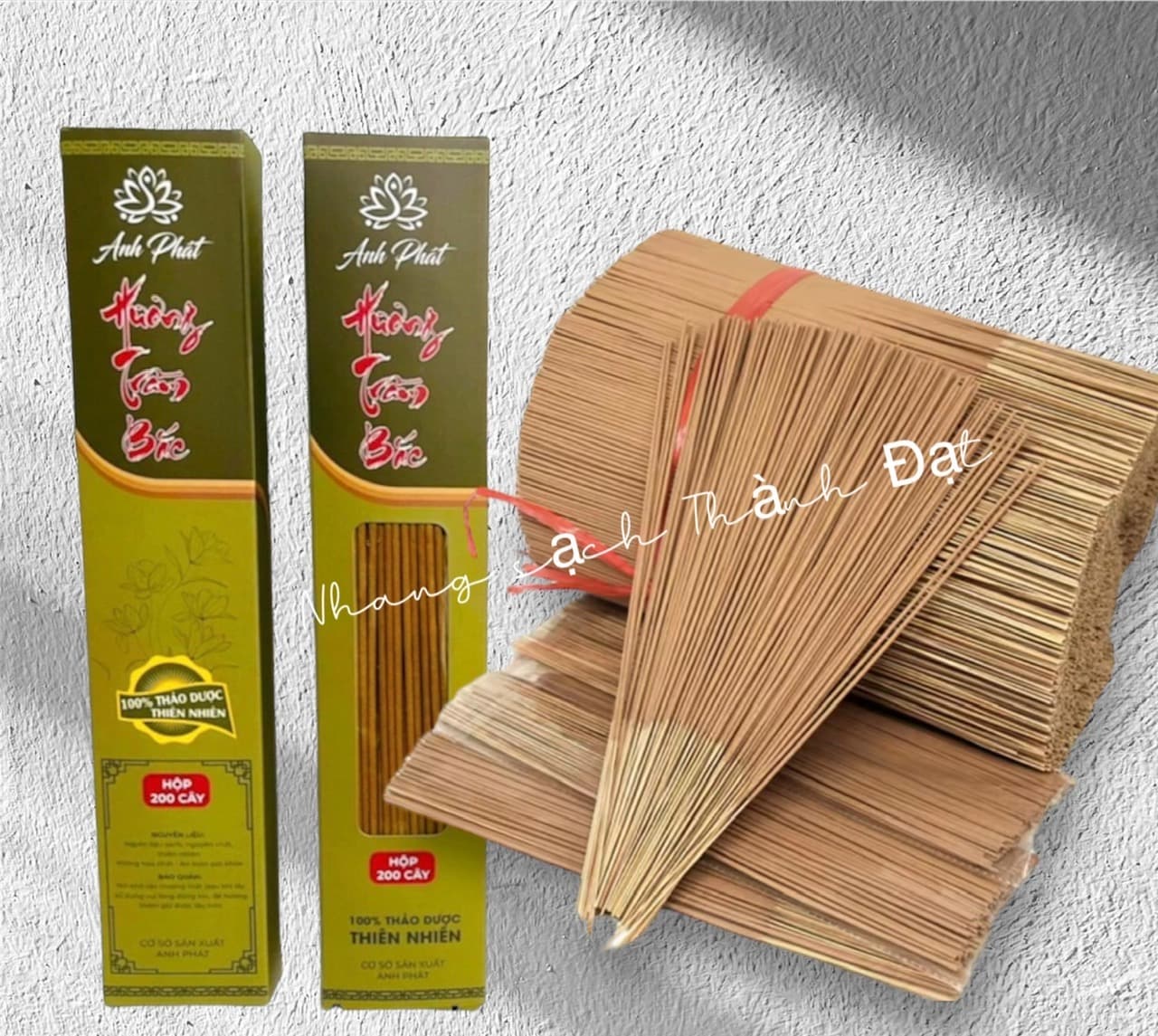 Nhang trầm bắc. Nhang thảo mộc. hương thơm dịu nhẹ làm từ thảo mộc thiên nhiên, không hóa chất